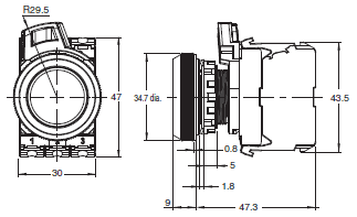 A30NN / A30NL Dimensions 2 