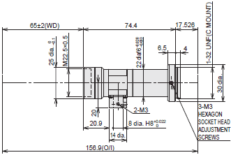 3Z4S-LE VS-TCH Series Dimensions 10 