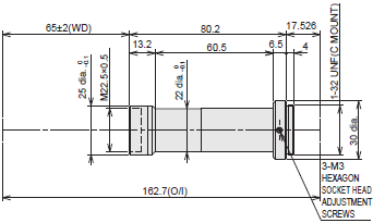 3Z4S-LE VS-TCH Series Dimensions 13 