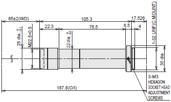 3Z4S-LE VS-TCH Series Dimensions 17 