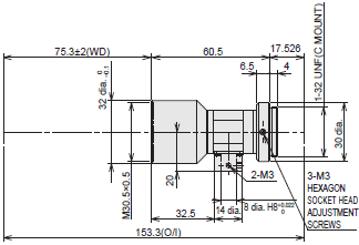 3Z4S-LE VS-TCH Series Dimensions 2 