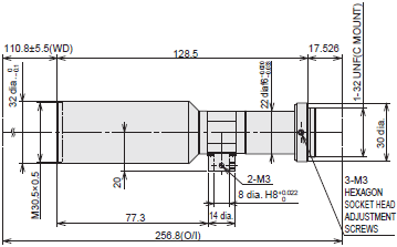 3Z4S-LE VS-TCH Series Dimensions 4 