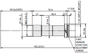 3Z4S-LE VS-TCH Series Dimensions 5 