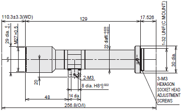 3Z4S-LE VS-TCH Series Dimensions 8 