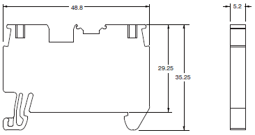 XW5T-P Dimensions 3 