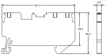 XW5T-P Dimensions 4 