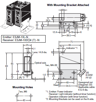 E3JM Dimensions 3 