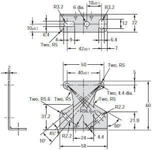 E39-L / -S / -R Dimensions 4 