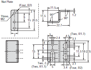 E39-L / -S / -R Dimensions 29 