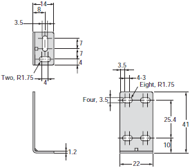 E39-L / -S / -R Dimensions 43 