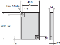 E39-L / -S / -R Dimensions 55 