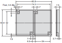 E39-L / -S / -R Dimensions 56 