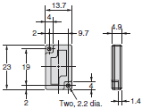 E39-L / -S / -R Dimensions 58 