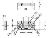 E39-L / -S / -R Dimensions 70 