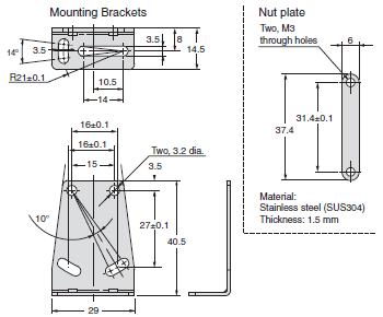 E39-L / -S / -R Dimensions 49 