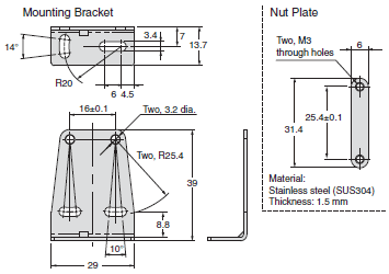 E39-L / -S / -R Dimensions 51 