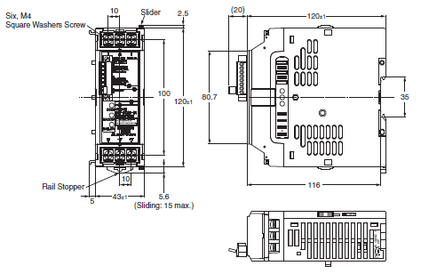 S8T-DCBU-01 Dimensions 1 