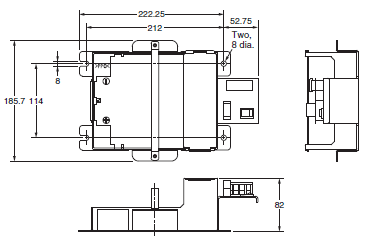 S8T-DCBU-01 Dimensions 3 