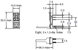 P2RF, P2R, P7TF, PYF, PY, PTF, PYD, PT, P7LF, P7S, P7SA, PF, P2CF, PFA, P3G / P3GA, PL Dimensions 15 