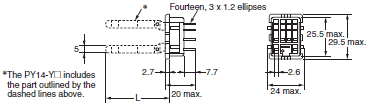 P2RF, P2R, P7TF, PYF, PY, PTF, PYD, PT, P7LF, P7S, P7SA, PF, P2CF, PFA, P3G / P3GA, PL Dimensions 49 