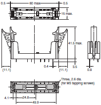 P2RF, P2R, P7TF, PYF, PY, PTF, PYD, PT, P7LF, P7S, P7SA, PF, P2CF, PFA, P3G / P3GA, PL Dimensions 80 