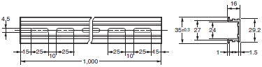 P2RF, P2R, P7TF, PYF, PY, PTF, PYD, PT, P7LF, P7S, P7SA, PF, P2CF, PFA, P3G / P3GA, PL Dimensions 120 