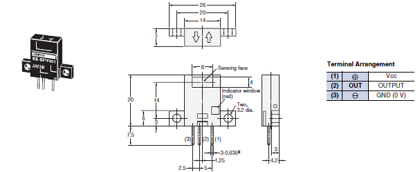 EE-SPX301 / 401, EE-SPY30 / 40 Dimensions 4 