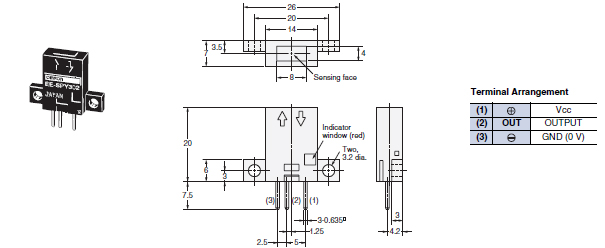 EE-SPX301 / 401, EE-SPY30 / 40 Dimensions 5 