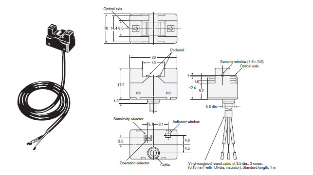 EE-SPX613 Dimensions 2 