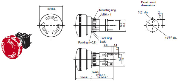 A165E Dimensions 1 