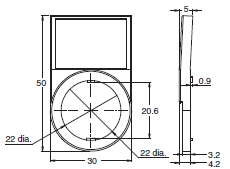 A22NN / A22NL Dimensions 56 