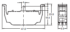 A30NS / A30NW Dimensions 15 