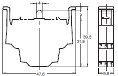 A22NN / A22NL Dimensions 40 