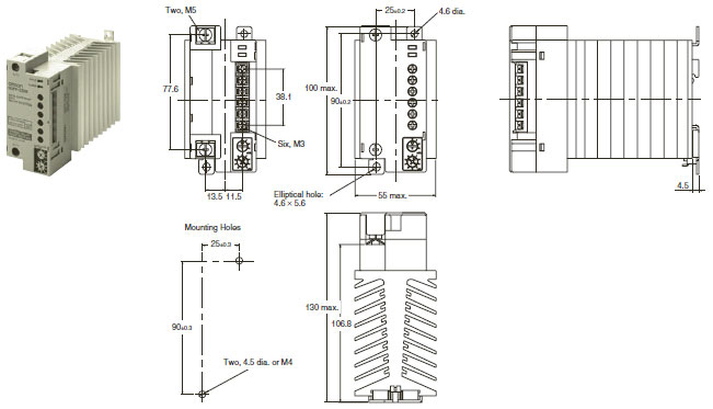 G3PF Dimensions 4 G3PF-[]35B_Dim