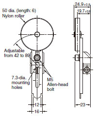 WL, WLM Dimensions 109 